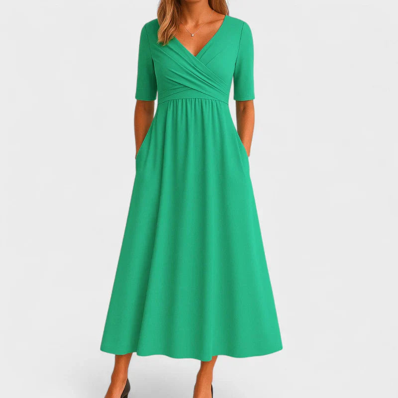 Phoebe | Elegancka sukienka midi