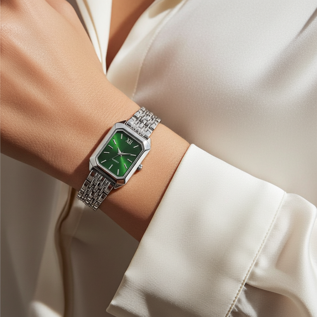 Alure Watch Silver/Green