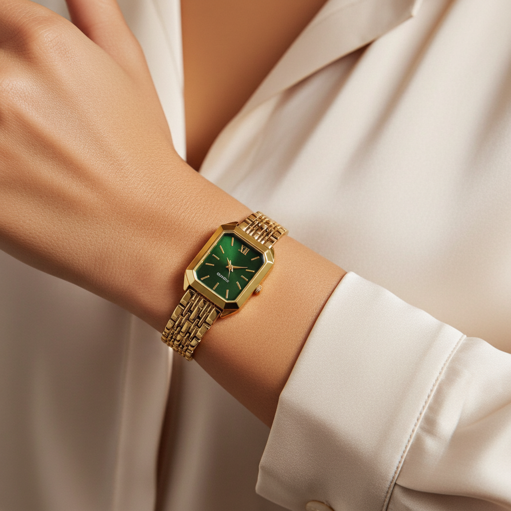 Alure Watch złoto/zielony