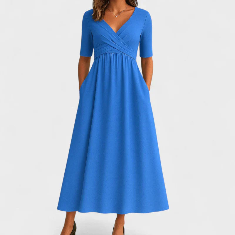 Phoebe | Elegancka sukienka midi