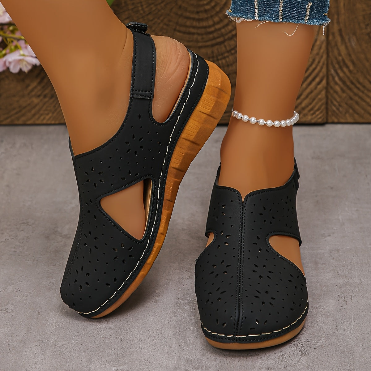 Eliora | Orthopedic Wedge sandals