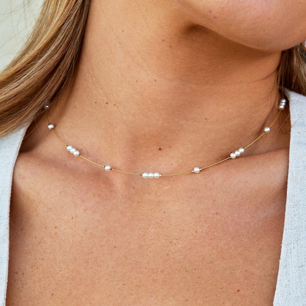 Naszyjnik-choker Gigi Pearl