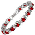 Bransoletka tenisowa Ruby Vine