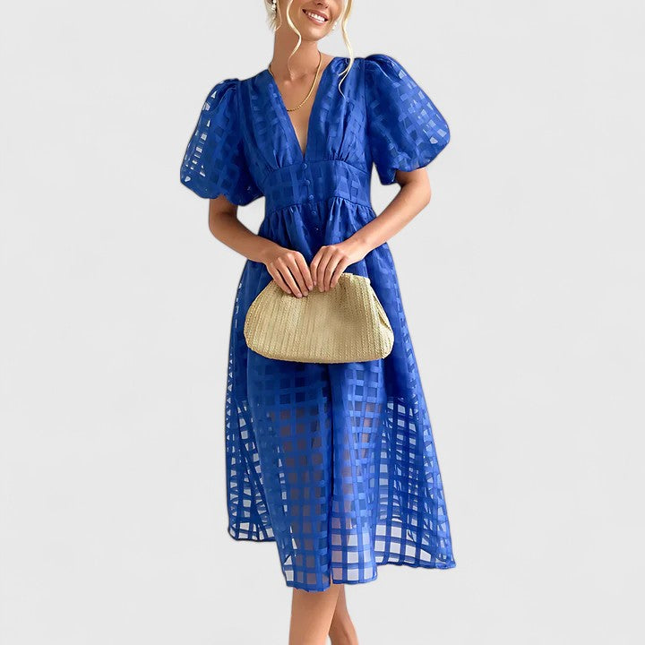 Elanqi | Elegancka sukienka midi