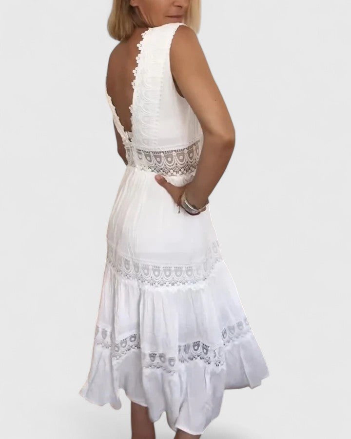 Tytuł po usunięciu symbolu ™:

Alena | Elegancka sukienka midi