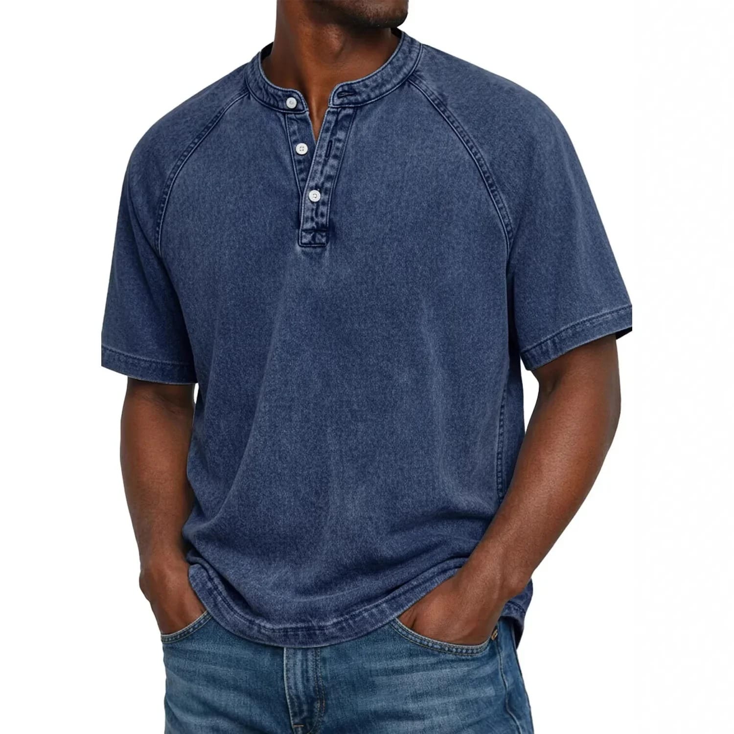 André - Koszulka Henley na co dzień