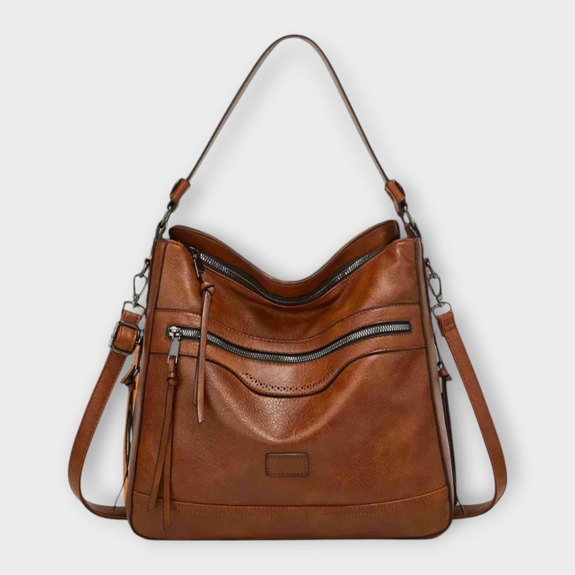 Olivia - Klasyczna Torba Na Ramię w Stylu Retro