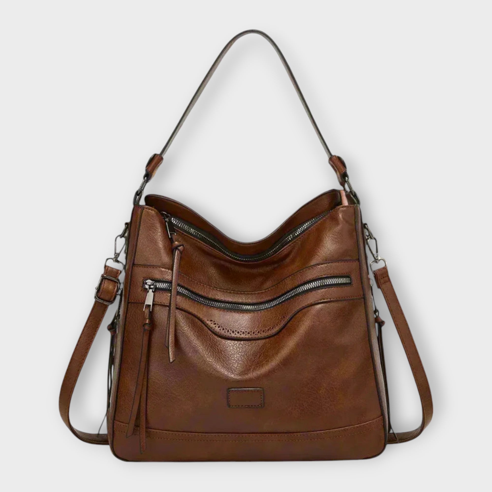 Olivia - Klasyczna Torba Na Ramię w Stylu Retro