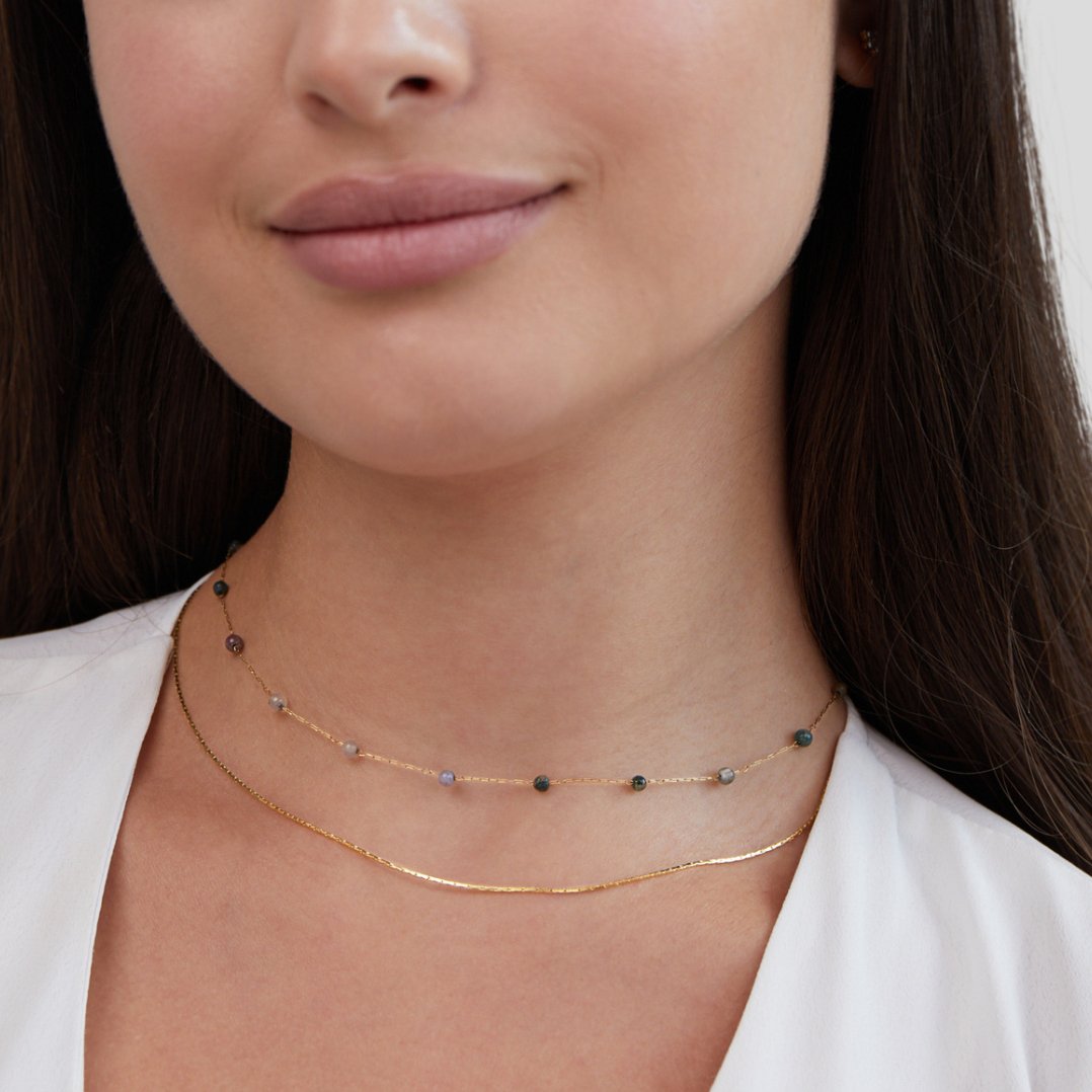 Warstwowy naszyjnik Alana Gold & Stone
