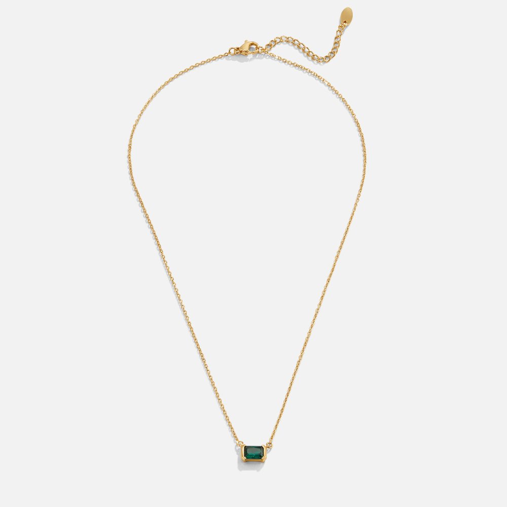 Naszyjnik Monica Green Emerald