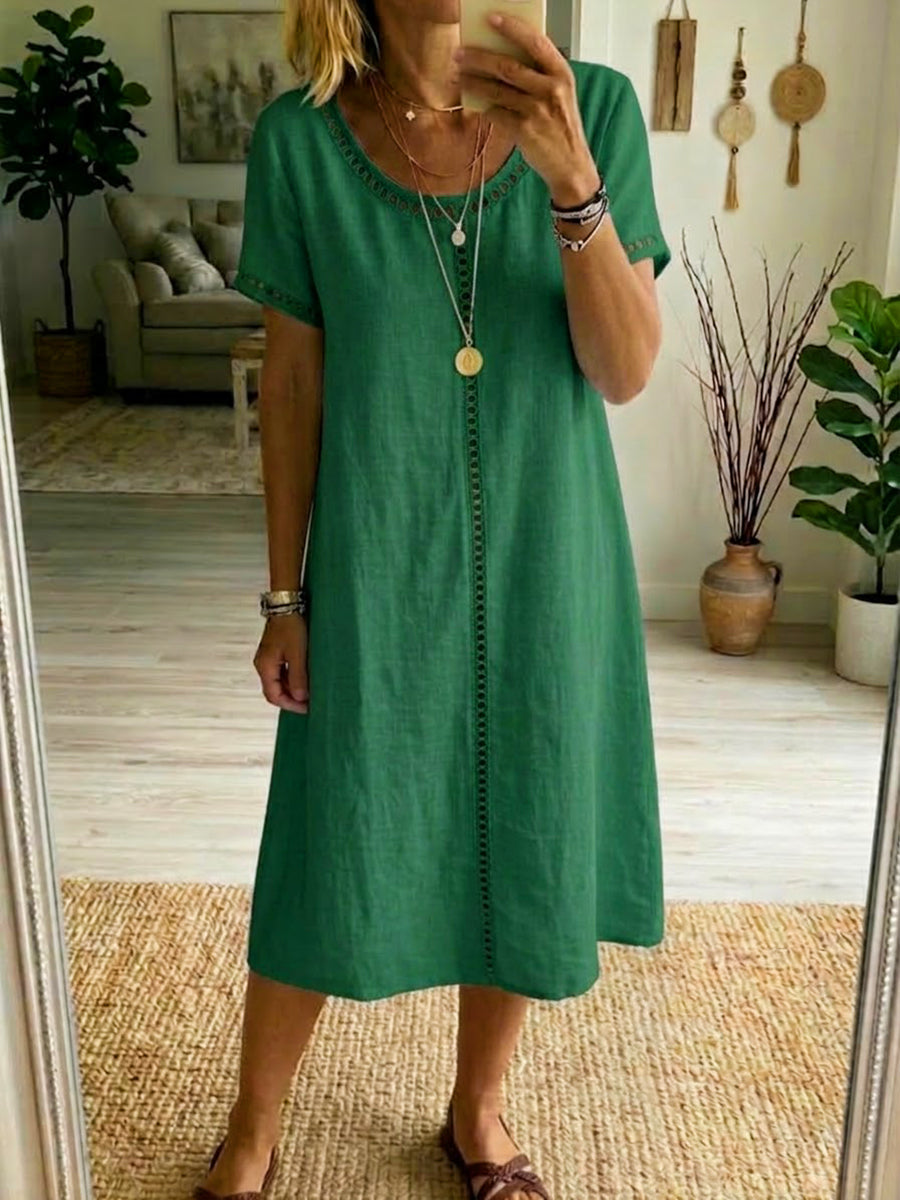 Angelia | Ponadczasowa, elegancka sukienka o luźnym kroju