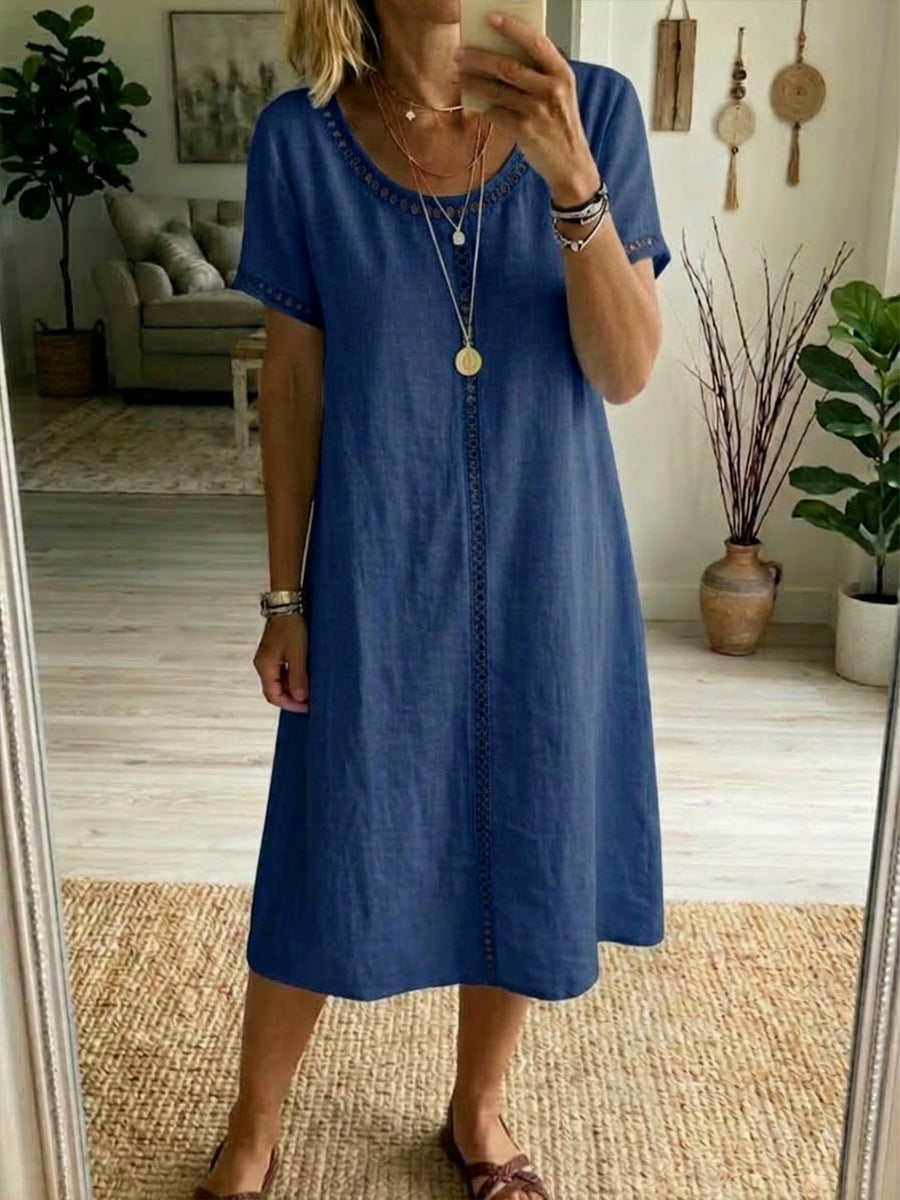 Angelia | Ponadczasowa, elegancka sukienka o luźnym kroju