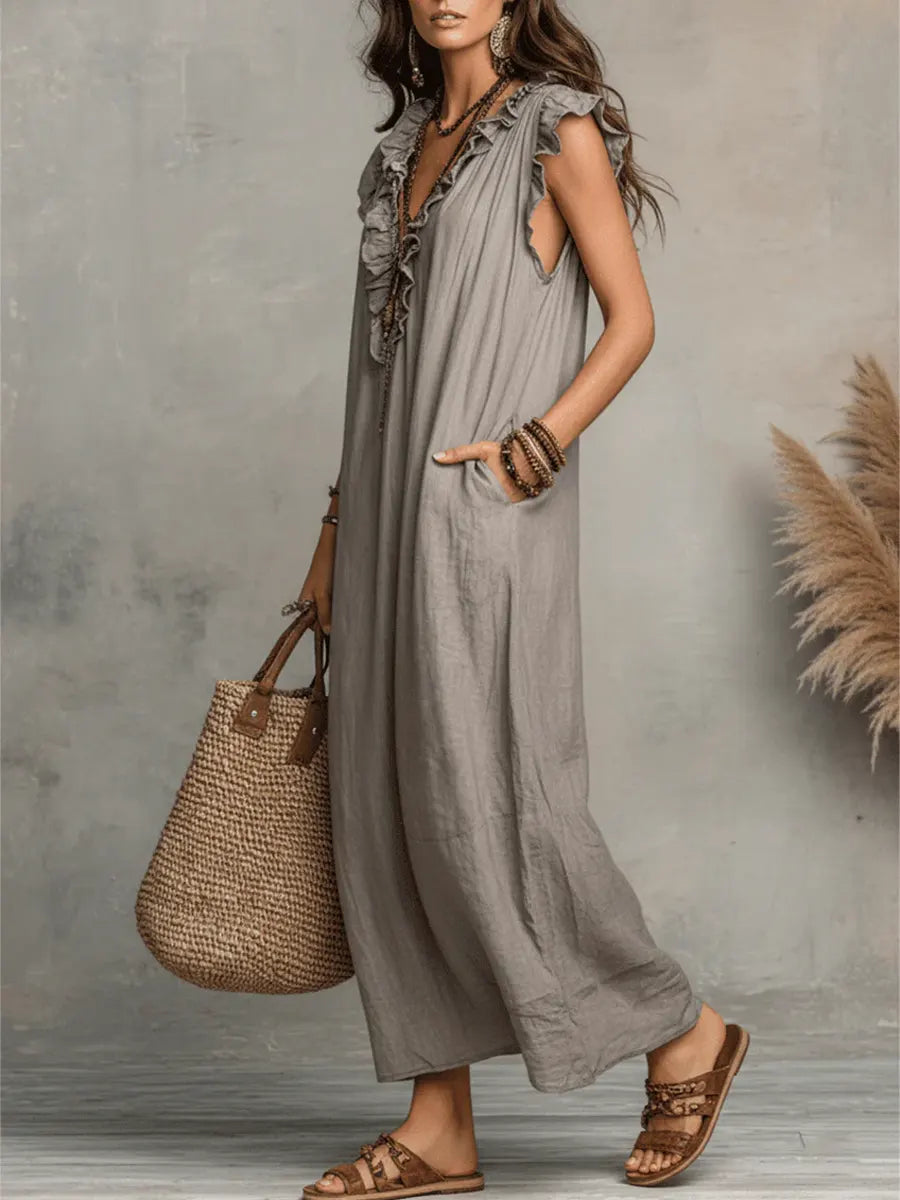 Beau - sukienka maxi w stylu boho