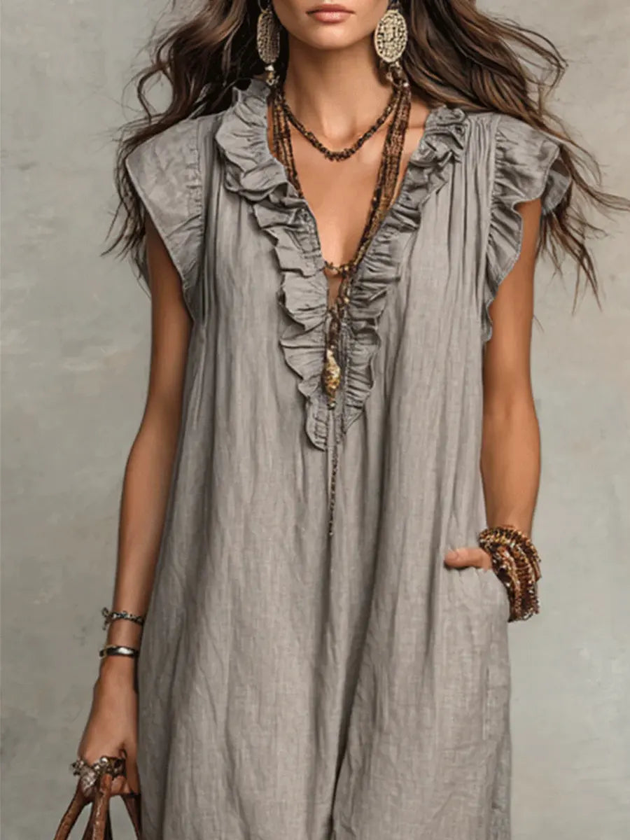 Beau - sukienka maxi w stylu boho