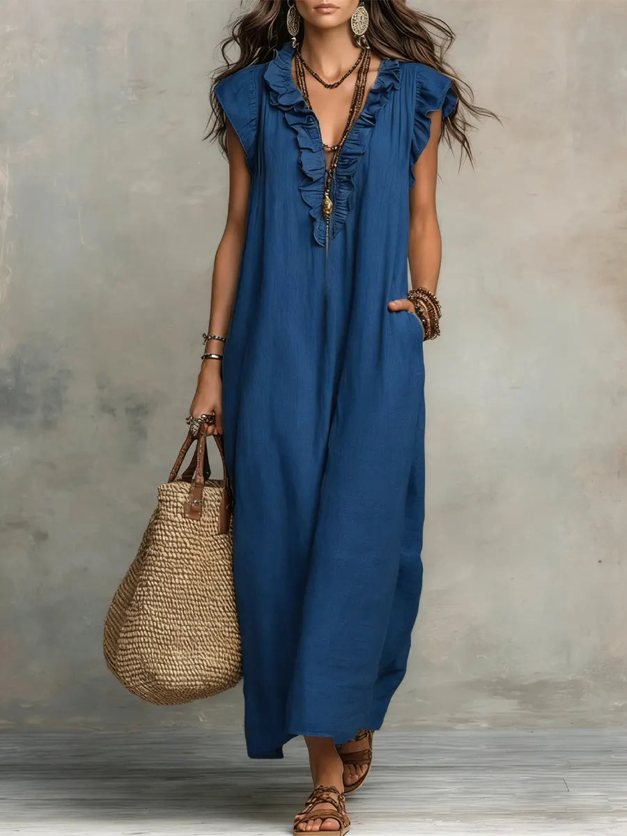 Beau - sukienka maxi w stylu boho
