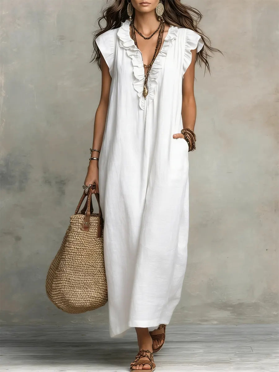 Beau - sukienka maxi w stylu boho