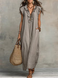 Beau - sukienka maxi w stylu boho