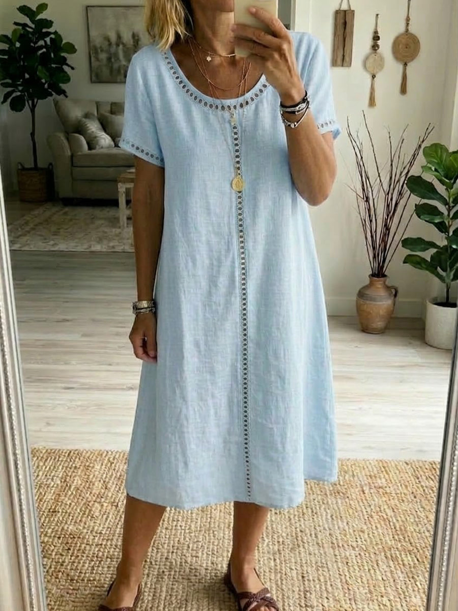 Angelia | Ponadczasowa, elegancka sukienka o luźnym kroju