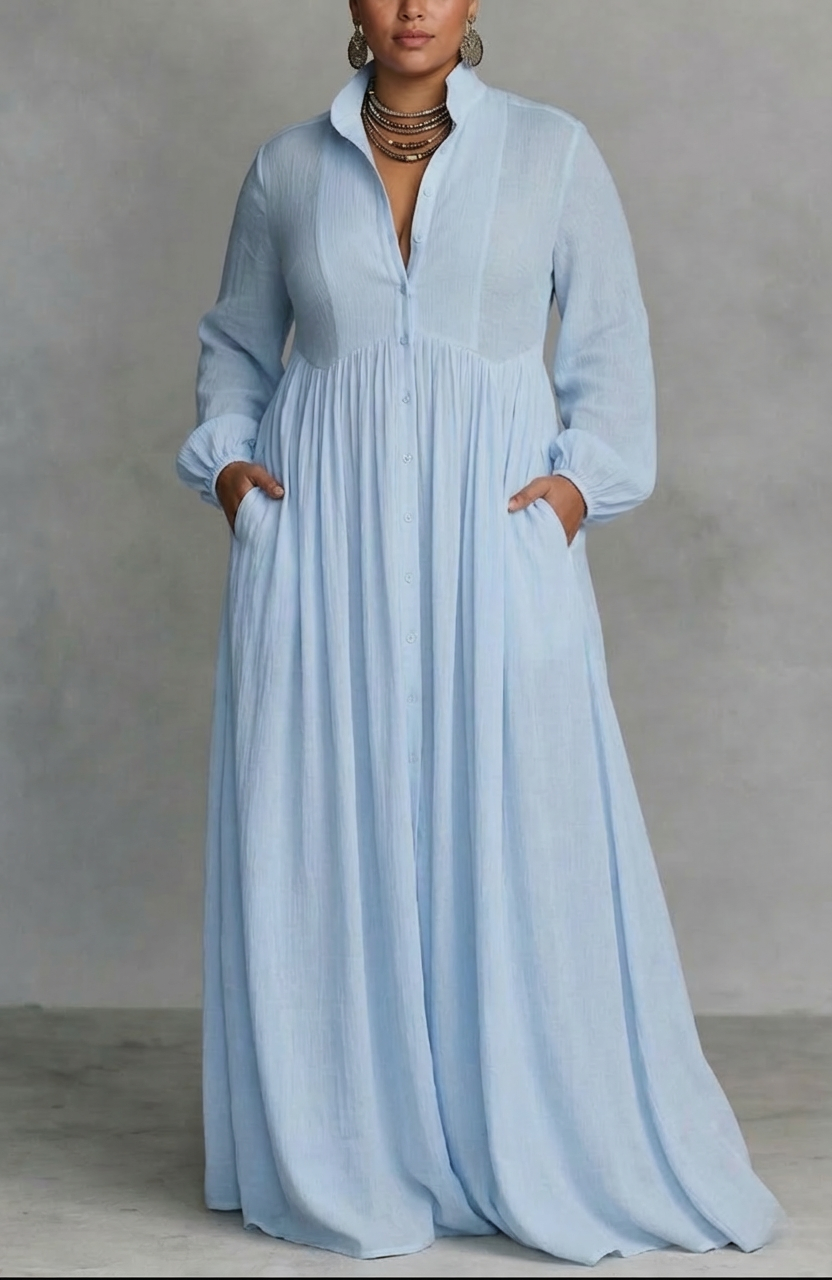 Serena | Elegancka sukienka maxi
