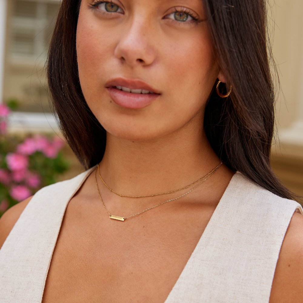 Naszyjnik Rina Gold Bar