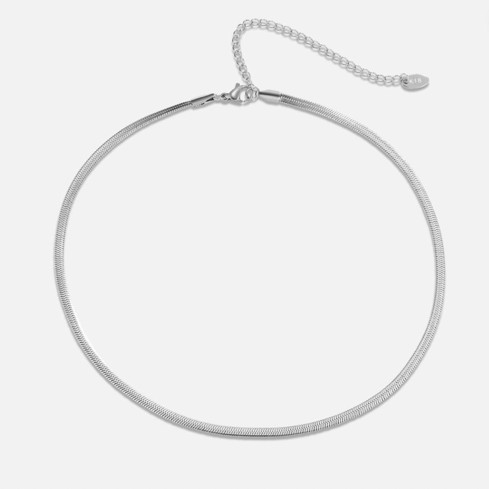 Srebrny naszyjnik Sarya Snake Chain