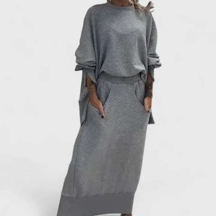 Olivanne | Elegancki zestaw dwuczęściowy