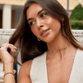 Złoty choker Zara